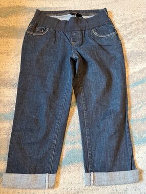 a.n.a Size S Maternity Jeans Capri